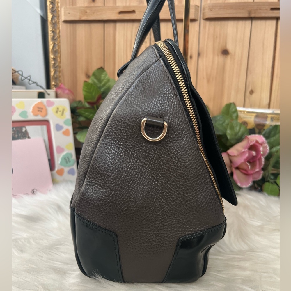 FURLA Zebra Pattern Leather Handbag - Picture 3 of 12